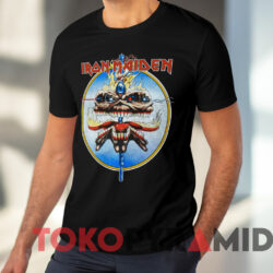 1988 Iron Maiden The Clairvoyant T shirt Black T shirt