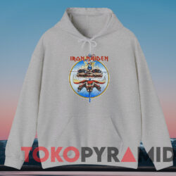 1988 Iron Maiden The Clairvoyant T-shirt 4 1988 Iron Maiden The Clairvoyant T shirt Grey Hoodie