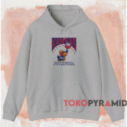 1988 Kansas Jayhawks National Champions Shirt 2 1988 Kansas Jayhawks National Champions Shirt Grey Hoodie