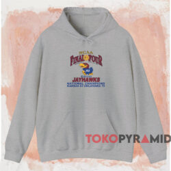 1988 Kansas Jayhawks NCAA Final Four Shirt 2 1988 Kansas Jayhawks Ncaa Final Four Shirt Grey Hoodie