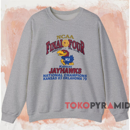 1988 Kansas Jayhawks Ncaa Final Four Shirt Grey Sweatshirt 1988 Kansas Jayhawks Ncaa Final Four Shirt Grey Sweatshirt