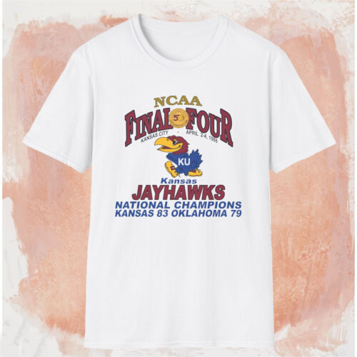 1988 Kansas Jayhawks Ncaa Final Four Shirt White T shirt 1988 Kansas Jayhawks Ncaa Final Four Shirt White T shirt
