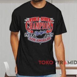 1988 La Dodgers World Series Champions Shirt Black T shirt