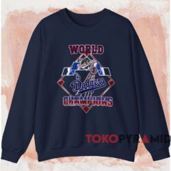 1988 Los Angeles Dodgers World Champions Shirt 3 1988 Los Angeles Dodgers World Champions Shirt Navy Sweatshirt