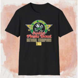 1988 Notre Dame Sunkist Fiesta Bowl Shirt Black T shirt