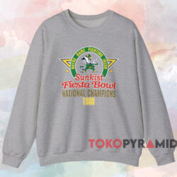 1988 Notre Dame Sunkist Fiesta Bowl Shirt 3 1988 Notre Dame Sunkist Fiesta Bowl Shirt Grey Sweatshirt