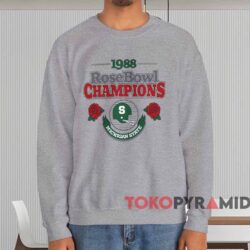 1988 Rose Bowl Michigan State Spartans Shirt 4 1988 Rose Bowl Michigan State Spartans Shirt Grey Sweatshirt