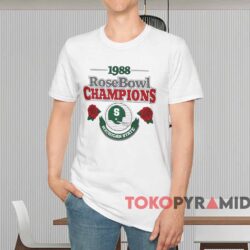 1988 Rose Bowl Michigan State Spartans Shirt White T shirt