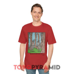 1988 The Far Side Bummer Birthmark Hal Red T shirt