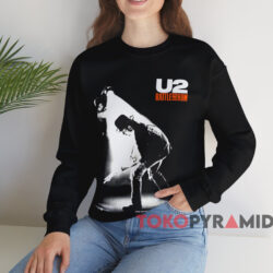 1988 U2 Rattle And Hum T-shirt 4 1988 U2 Rattle And Hum T shirt Black Sweatshirt