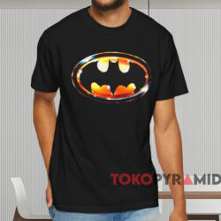 1989 Batman Logo T shirt Black T shirt