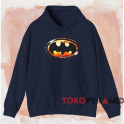 1989 Batman Logo T-shirt 2 1989 Batman Logo T shirt Navy Hoodie
