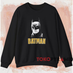 1989 Batman Michael Keaton T-shirt 3 1989 Batman Michael Keaton T shirt Black Sweatshirt