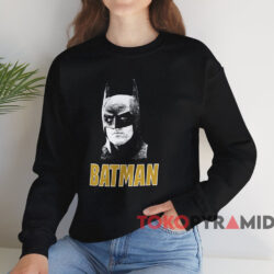 1989 Batman Michael Keaton T-shirt 4 1989 Batman Michael Keaton T shirt Black Sweatshirt