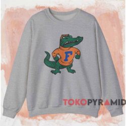 1989 Florida Gators Football Logo Shirt Grey Sweatshirt
