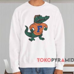 1989 Florida Gators Football Logo Shirt White Sweatshirt