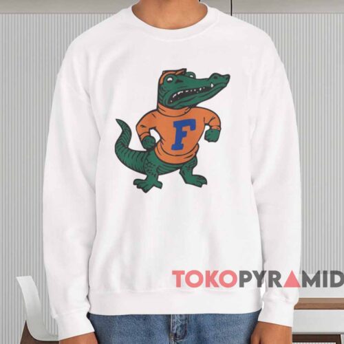 1989 Florida Gators Football Logo Shirt White Sweatshirt