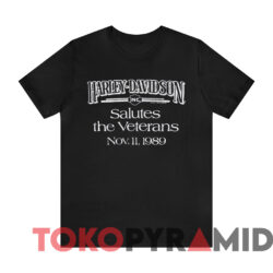1989 Harley Davidson Proud To Be American Double Sided T shirt serhsjesj