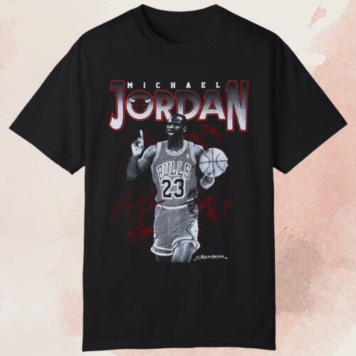 1989 Michael Jordan Starter T-shirt Black T shirt