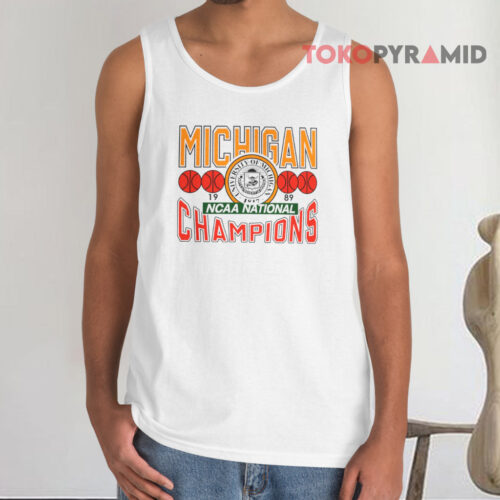 1989 Michigan Ncaa National Champions Tank Top 1989 Michigan Ncaa National Champions Tank Top