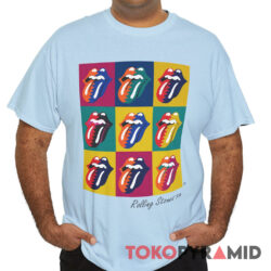 1989 Rolling Stones Steel Wheels North American Tour Shirt Front