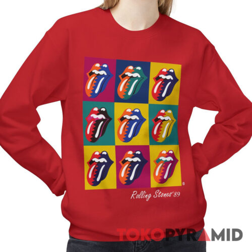 1989 Rolling Stones Steel Wheels North American Tour Sweatshirt