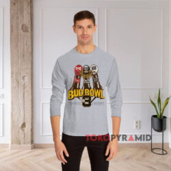 1990 Bud Bowl 3 Everything Else Is Just A Game Shirt 4 1990 Bud Bowl 3 Everything Else Is Just A Game Grey Long sleeved