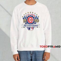 1990 Chicago Cubs All Star Game Shirt 3 1990 Chicago Cubs All Star Game Shirt White Sweatshirt