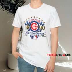 1990 Chicago Cubs All Star Game Shirt White T shirt