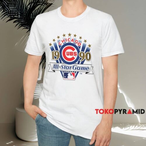 1990 Chicago Cubs All Star Game Shirt White T shirt 1990 Chicago Cubs All Star Game Shirt White T shirt