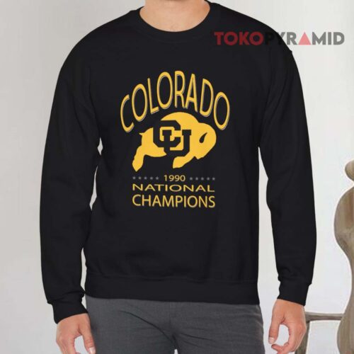 1990 Colorado Buffaloes National Champions Sweatshirt