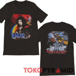 1990 Dio Lock Up The Wolves Shirt
