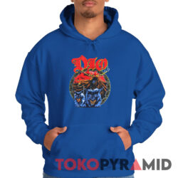 1990 Dio Lock Up The Wolves Tour Hoodie