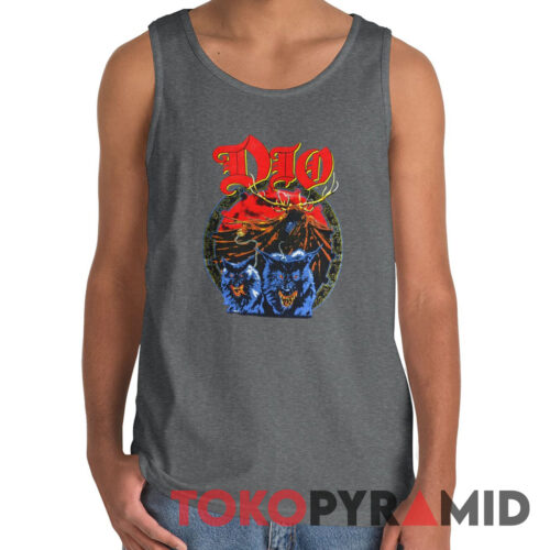 1990 Dio Lock Up The Wolves Tour Tank Top