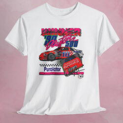 1990 Nascar Derrike Cope Neon Daytona 500 Winner Shirt