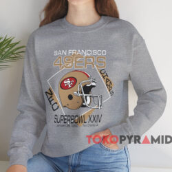 1990 San Francisco 49ers NFC Champs T-shirt 4 1990 San Francisco 49ers Nfc Champs T shirt Grey Sweatshirt