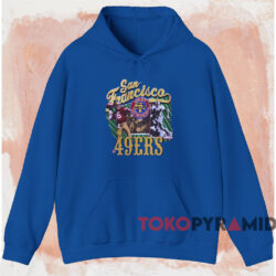 1990 San Francisco 49ers T-shirt 2 1990 San Francisco 49ers T shirt Blue Hoodie