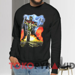 1990 Slayer Touring In The Abyss T-shirt 2 1990 Slayer Touring In The Abyss T shirt Black Sweatshirt