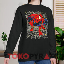 1990 Spider-Man By Todd McFarlane T-shirt 3 1990 Spider man By Todd Mcfarlane T shirt Black Sweatshirt