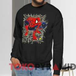 1990 Spider-Man By Todd McFarlane T-shirt 2 1990 Spider man By Todd Mcfarlane T shirt Black Sweatshirt