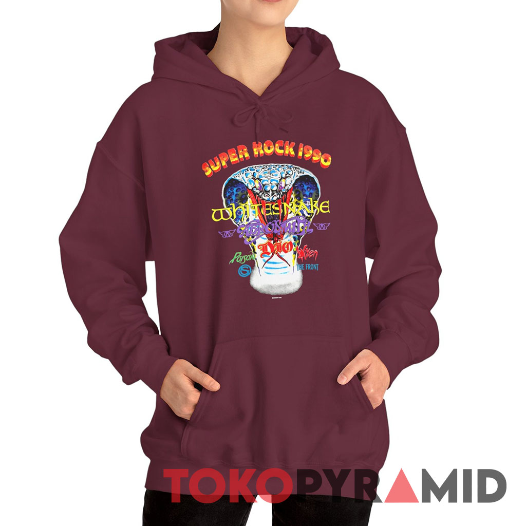 1990 Super Rock Festival Germany Hoodie 1990 Super Rock Festival Germany Hoodie