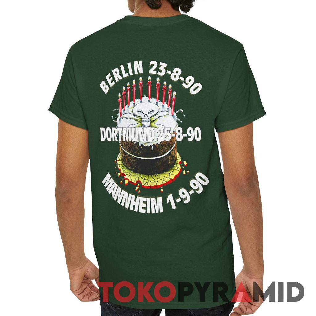 1990 Super Rock Festival Germany Shirt Back 1990 Super Rock Festival Germany Shirt Back