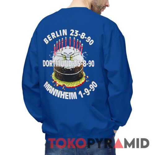 1990 Super Rock Festival Germany Sweatshirt 1990 Super Rock Festival Germany Sweatshirt