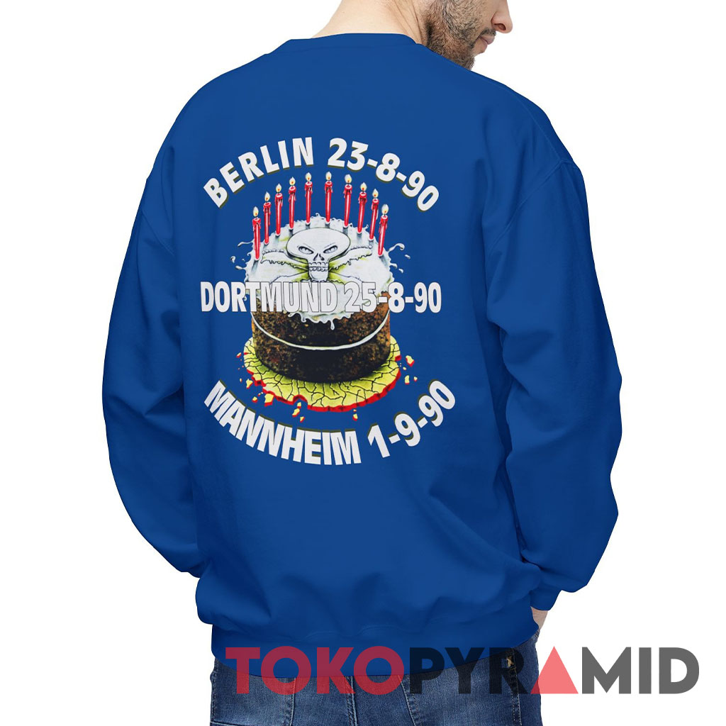 1990 Super Rock Festival Germany Sweatshirt 1990 Super Rock Festival Germany Sweatshirt