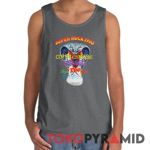 1990 Super Rock Festival Germany Tank Top 1990 Super Rock Festival Germany Tank Top