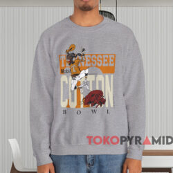 1990 Tennessee Volunteers Cotton Bowl shirt 3 1990 Tennessee Volunteers Cotton Bowl Shirt Grey Sweatshirt