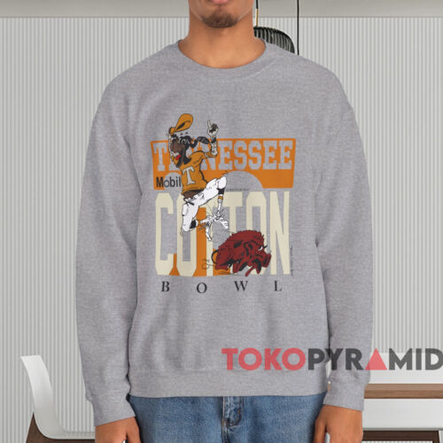 1990 Tennessee Volunteers Cotton Bowl Shirt Grey Sweatshirt 1990 Tennessee Volunteers Cotton Bowl Shirt Grey Sweatshirt