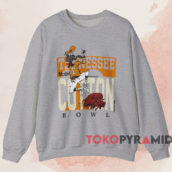 1990 Tennessee Volunteers Cotton Bowl shirt 4 1990 Tennessee Volunteers Cotton Bowl Shirt Grey Sweatshirt