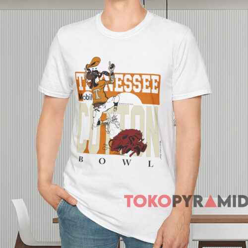1990 Tennessee Volunteers Cotton Bowl Shirt White T shirt 1990 Tennessee Volunteers Cotton Bowl Shirt White T shirt