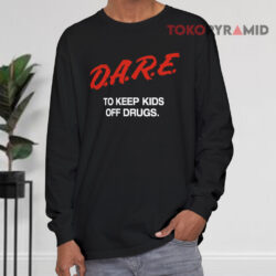 1990s Dare To Keeps Kids Off Drugs Long sleeved